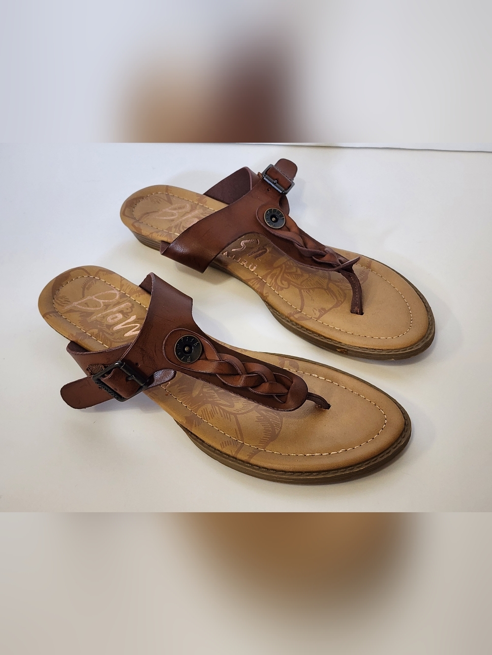Blowfish Brown Sandals EUC - Picture 2 of 7